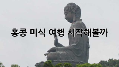 홍콩 미식 여행, 시작해볼까? 😋