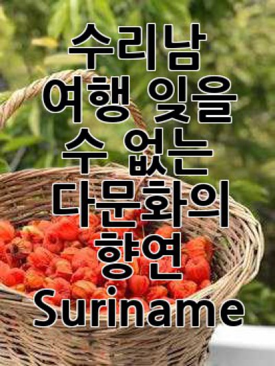 수리남 여행: 잊을 수 없는 다문화의 향연, Suriname