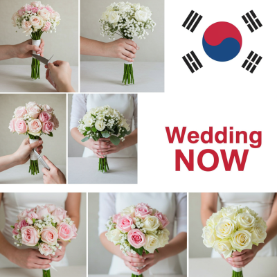 웨딩나우] 신부 부케는 어떻게 만들어지나요? 💐✨